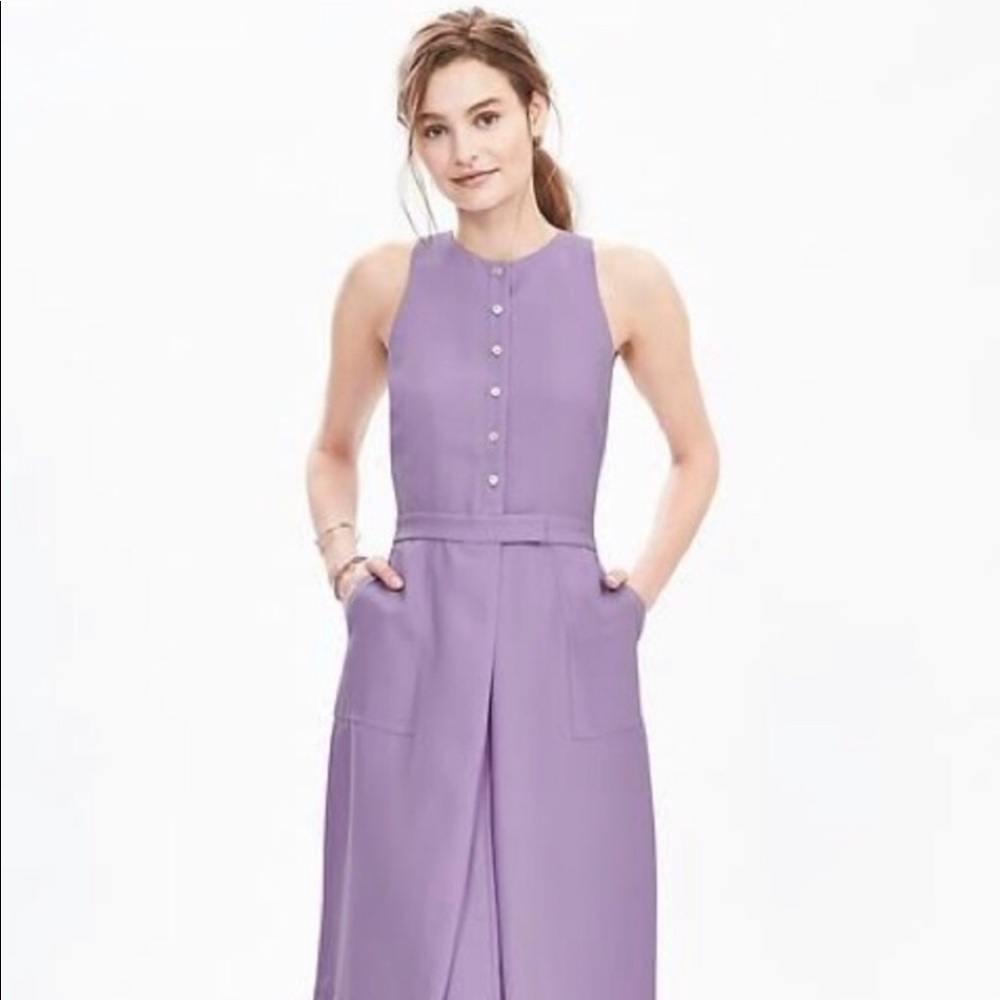 Banana Republic Lilac Dress with pockets